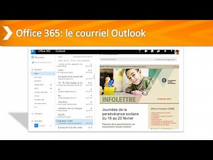 Formation 365 - Aperçu d'Outlook: le courriel