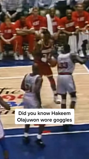 Hakeem Olajuwon's Goggles: From Injury to Team Success