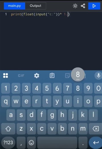 Simple Python Temperature Converter easy 2025! 🧑‍💻#python #viral