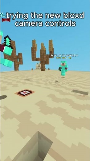 Trying the new record + replay feature #bloxd #bloxdio #animation #edit
