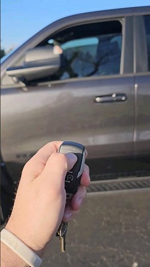 Roll down your Ram windows with your Key fob! #ramtrucks #shorts #ramtrx #keyfob ‪@zautomotive‬