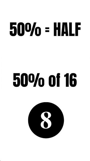 Stop Calculating Percentages the Hard Way, Use this Hack?! 🤯 #shorts