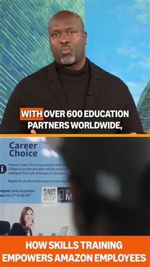 Amazon's Career Choice program provides eligible employees with free skills training to prepare them for roles in high-demand fields. | Inside Amazon