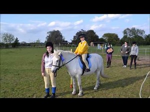 Pony Club Gymkhana games on horseback at Willow Farm Riding holidays!
