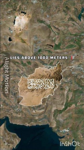 Afghanistan Geography in 12 Seconds 🌄 | Mountains, Rivers & Terrain Facts