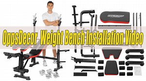Watch How to install the weight benche?Come here! on Amazon Live