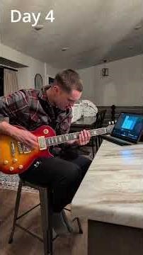 Day 4 of Practicing for 15 minutes every day for 30 days to improve my Alternate Picking Speed