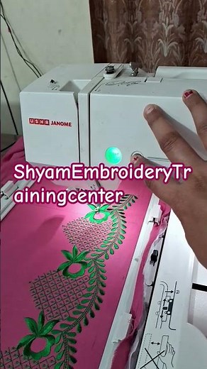 digital automatic embroidery machine॥ automatic embroidery machine..... #traningvideo #embroidery