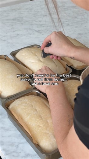 i spent so much time thinking i had to be better at baking before anyone would buy from me. better bread, better photos, better everything. then i realized my customers aren’t comparing the way others bakers do. they just want something fresh, local, and made by someone they can trust nearby. and something they can’t get in grocery stores. that shift alone took so much pressure off and helped me relax 💛 starting my micro bakery showed me that being local is the advantage. when people can preord