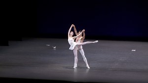 Spring Replay: Principal Dancers Chun Wai Chan and Mira Nadon embody Apollo and Terpsichore, balancing strength and serenity on opening night of our spring performances. | New York City Ballet