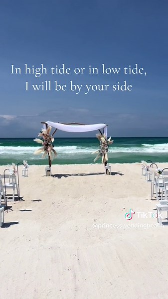 Brach wedding #wedding #destinationwedding #beach #brachwedding #florida