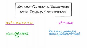 Solving Quadratic Equations with Complex Coefficients