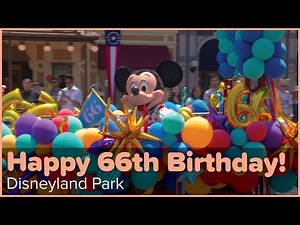 Disneyland Celebrates Its 66th Birthday with a Parade!