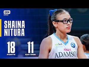 Shaina Nitura ERUPTS IN 18 PTS for AdU vs. UE 😤 | UAAP SEASON 87 WOMEN’S VOLLEYBALL | HIGHLIGHTS