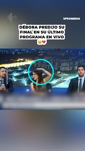 Débora Estrella predijo su final en su último programa en vivo😢😨💔 | El Enigma