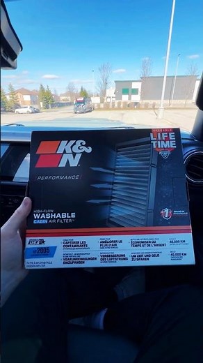Toyota Tacoma Cabin Air Filter Replacement | K&N Install