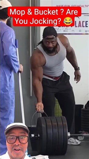 It's Better To Do This Exercise With MOP And BUCKET 😂🤣/#funny #prank #motivation #inspiration