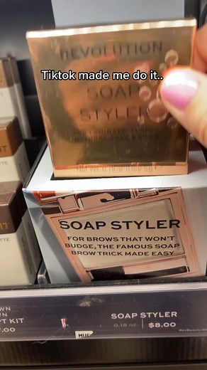 Got the last one #soapbrow #soapstyler #viral #fyppp #browfreeze #ultahaulcheck #soapbrowstutorial #ultabeautyproducts #newmakeupproduct #newbrows