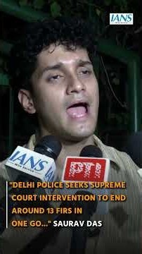 Delhi Police Seeks SC Relief in 13 FIRs, Says CJP Spokesperson Saurav Das