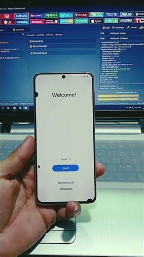 Samsung S21+ 5G frp removed by unlock tool