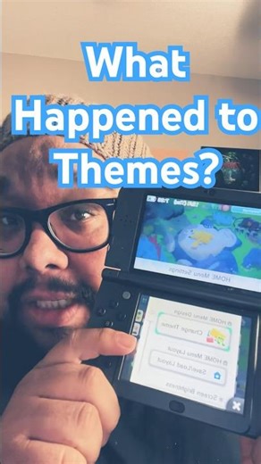 What happened to Themes. The Nintendo Switch failed on this #3ds #nintendo #switch #themes #retro