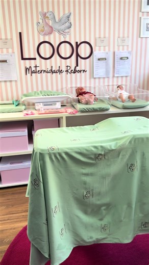 Loop Maternidade Reborn #reborn #mundoreborn #rotinareborn #siliconesolido #foryoupage