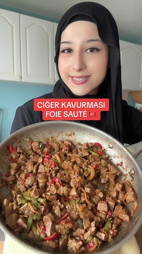 CIĞER KAVURMASI – Recette de Foie Sauté à la Turque