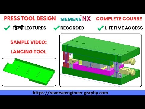 HINDI | 367. Lancing Tool Sample | Press Tool Design Full Course WhatsApp/Call +91 9654816262