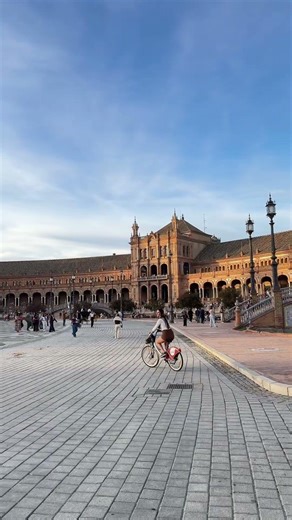 Cycling in Seville Spain