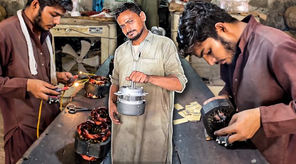 Astonishing Electric Fan Motor Manufacturing Procedures