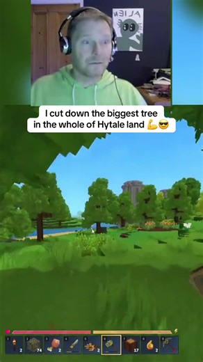 The Epic Tree Fall in Hytale: A Gaming Adventure