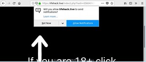 How to remove Lifehack.live pop-ups [Chrome, Firefox, IE, Edge]