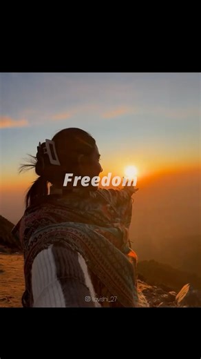 Tavishi Verma | Traveller | The basic human need is freedom - the freedom to explore, to travel, to take her own decisions, and to live her life on her own terms. We... | Instagram