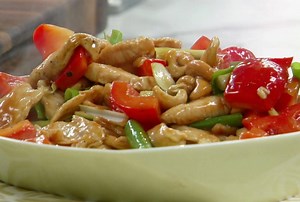 241K views · 1K reactions | It’s spicy, it’s sweet and it's a little bit tangy! It’s Ching-He Huang’s Kung Po Chicken  You need to try this one for yourself. #TheKitchen > Saturdays at 11a|10c Get the recipe: https://foodtv.com/35IhIQE. | Food Network | Facebook
