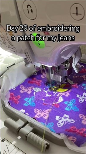 DIY TADC Jax maid embroidery patch tutorial #embroidery #tadc #crafts #jax