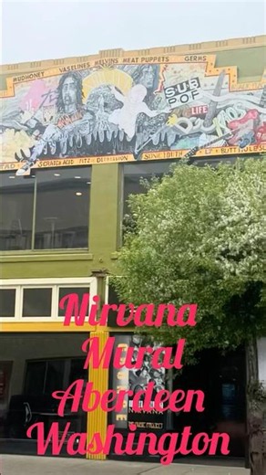 Kurt Cobain’s Hometown Has a Nirvana Mural