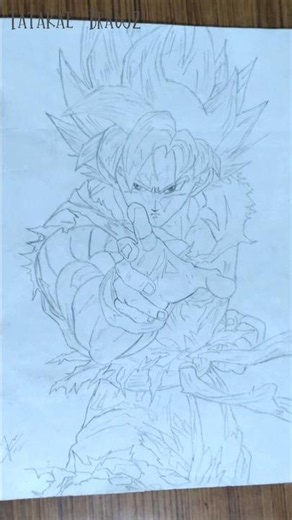 How to draw Goku.#art
