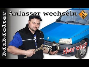 Anlasser wechseln wie? Ausführliche Anleitung von M1Molter