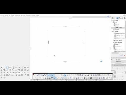 Configurar barra de herramientas archicad