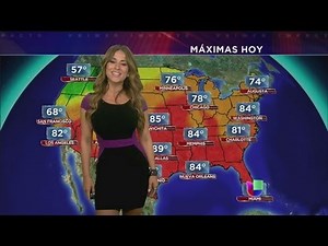 Weather with Jackie Guerrido 10/01/13 - Primer Impacto