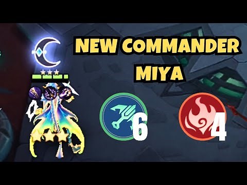 HOW TO PLAY COMMANDER MIYA | MAGIC CHESS GO GO GAMEPLAY