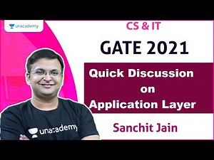 Application Layer - 1 | Computer Networks | CS & IT | GATE | Sanchit Jain