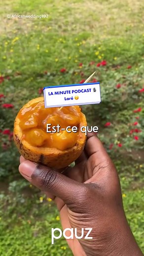 Découvrez le laré, fruit emblématique de Guinée !