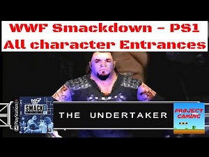 WWF Smackdown | PS1 | All Character Entrances
