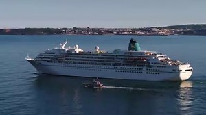 5.6K views · 20 reactions | Last week Skyflicks took to the waters to film the departure of the Amadea cruise ship | Skyflicks | Facebook