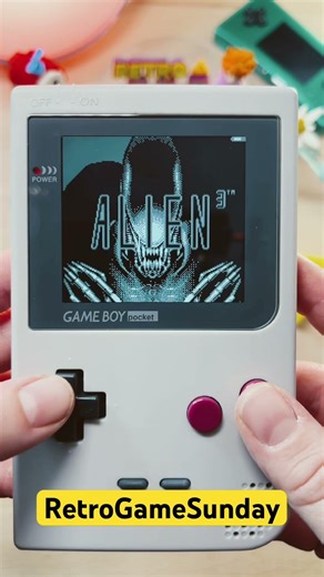 Gameboy Classic Alien 3 Retro Game Soundtrack