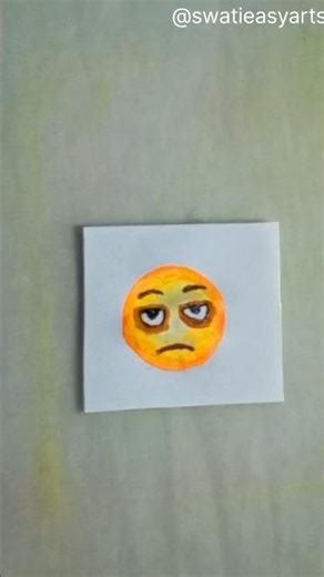 Easy Emoji Drawing 😍❤ #shorts #art #draw #viral