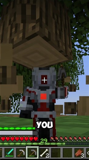 I Started Farming as Ant-Man in Minecraft 😳 (Day 6)#minecraft #shorts