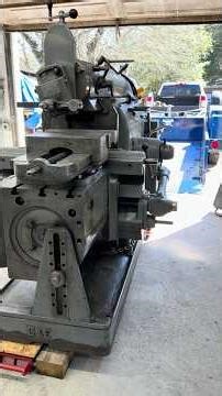 Moving a 8,257 lb G&E metal shaper #abom79 #shaper #machinerymoving #airtow #airtowtrailer