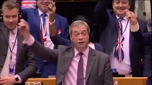 110K views · 123 reactions | EU Parliament: Nigel Farage makes his Final address to the European Parliament | Parliament Today UK | Facebook